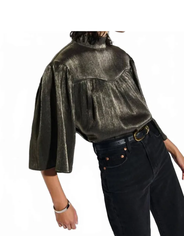Marci Mock Neck Top