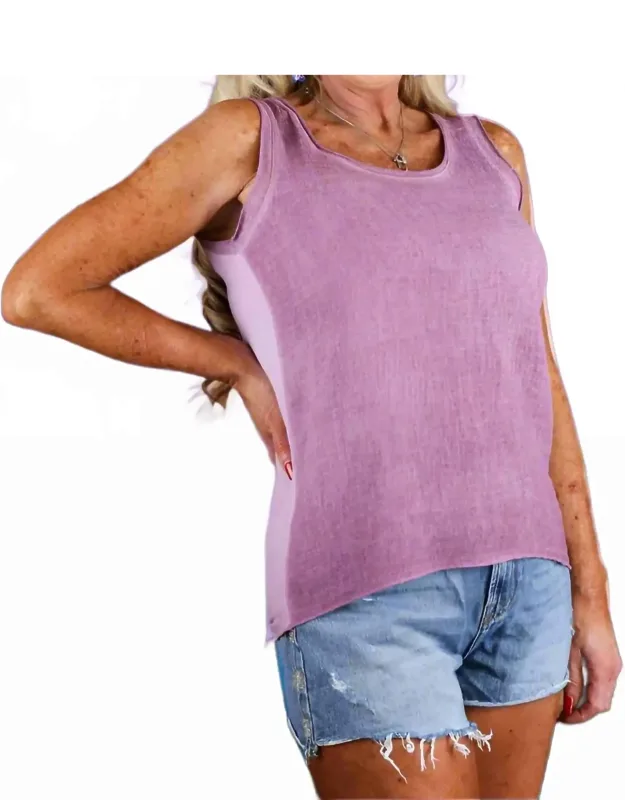 Front Sleeveless Tank