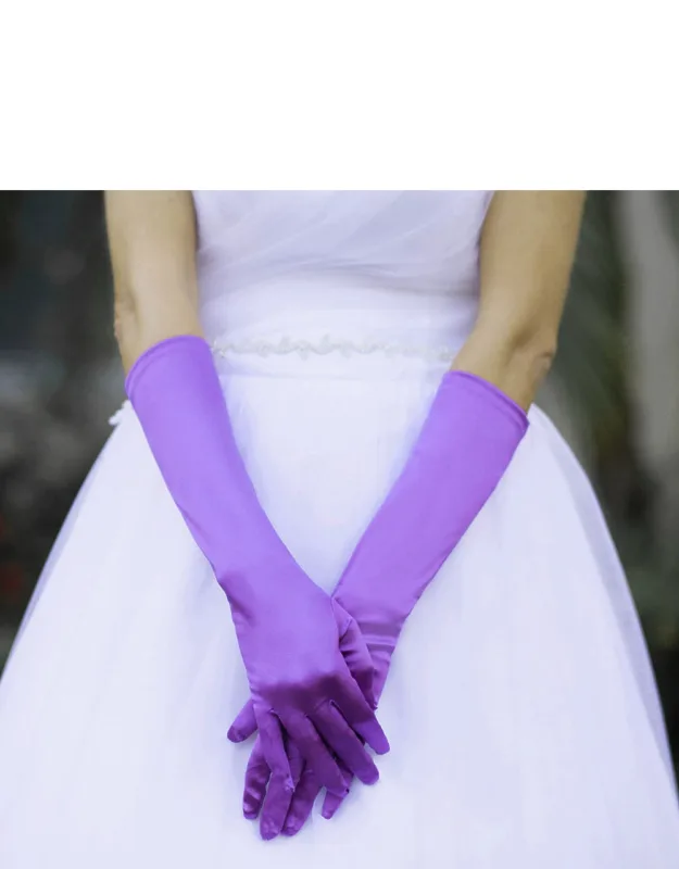 Satin Wedding Gloves