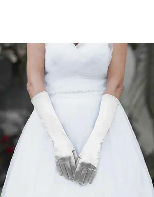 Satin Wedding Gloves