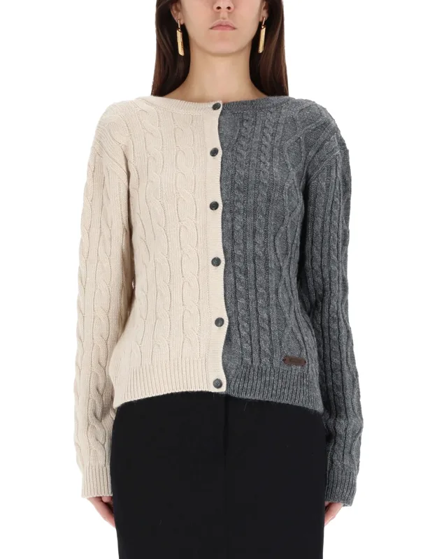 Two-tone Cardigan