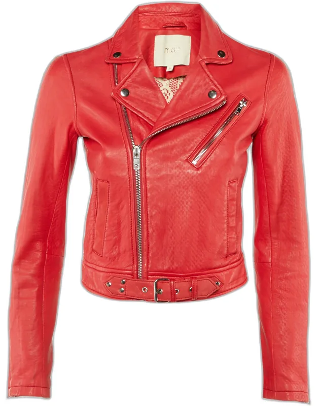 Leather Bostep Biker Jacket