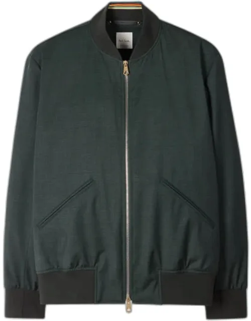 Wool Bomber Jacket