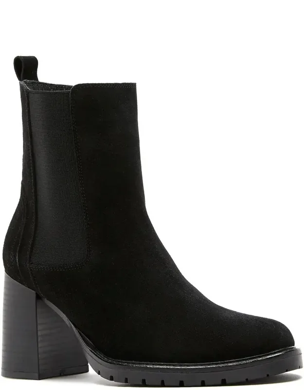 Suede Booties