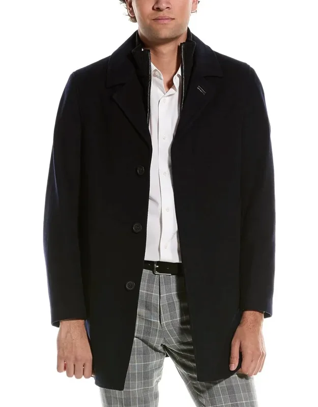 Wool-blend Coat