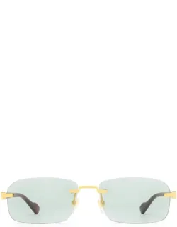 Gucci Eyewear Sunglasses Gg1221s 003 Gold Metal Italy