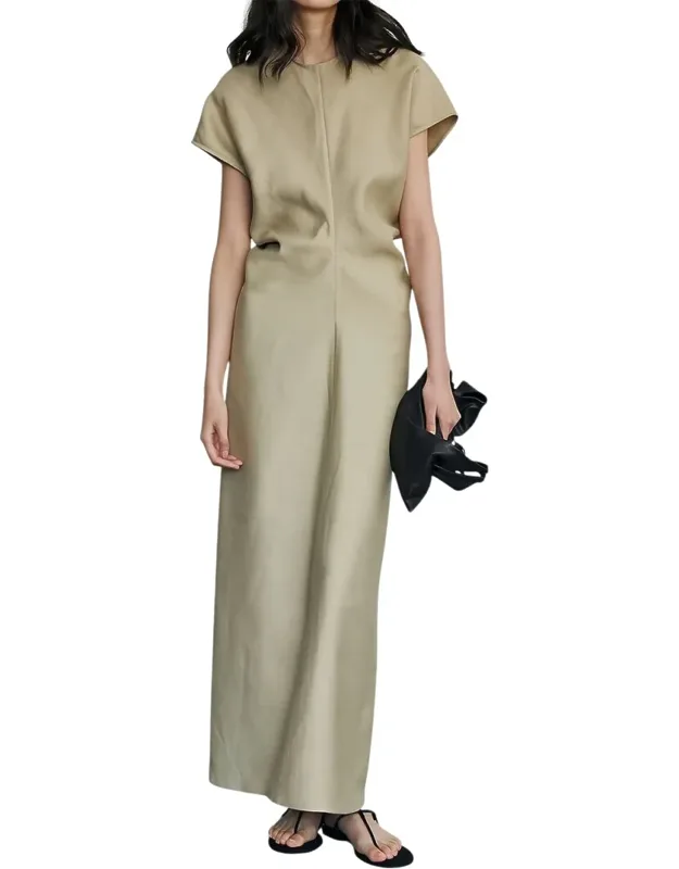 Wool-blend Maxi Dress