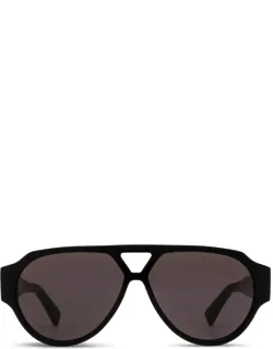 Bottega Veneta Aviator Black Acetate Italy