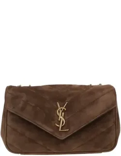 Shoulder Bag With Adjustable Chain Strap And Cassandre Logo