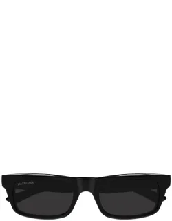 Balenciaga Sunglasses Bb0422s 001 Black Acetate