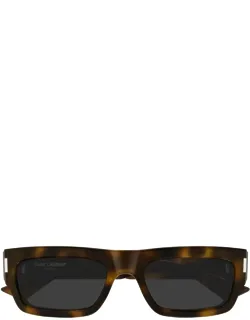 Saint Laurent Eyewear Sunglasses Sl 837 002 Brown Acetate