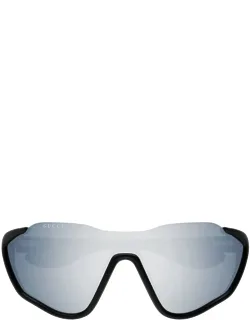 Gucci Eyewear Sunglasses Gg2018s 001 Black Acetate Italy
