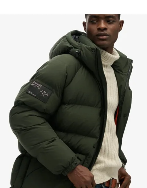 Longline Baffle Parka Jacket