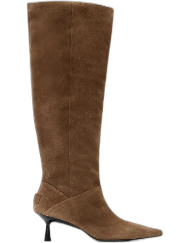 Odyssey Knee High Suede Boots