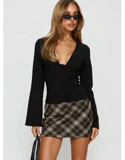 Mini Skirt Multi Check