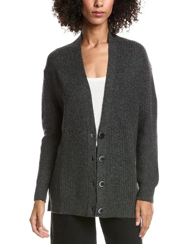 Boyfriend Wool & Cashmere-blend Cardigan