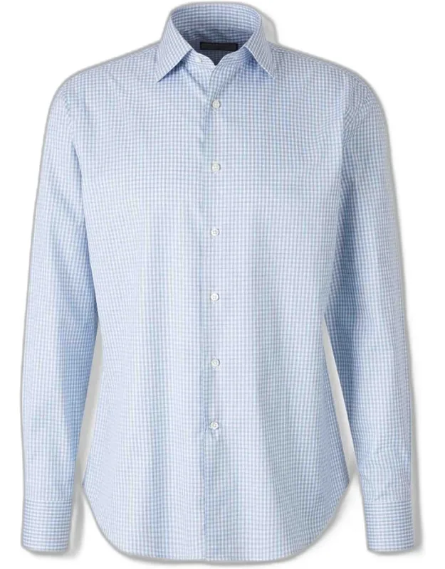 Check Motif Shirt