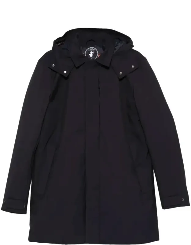 Wool-effect Padded Coat