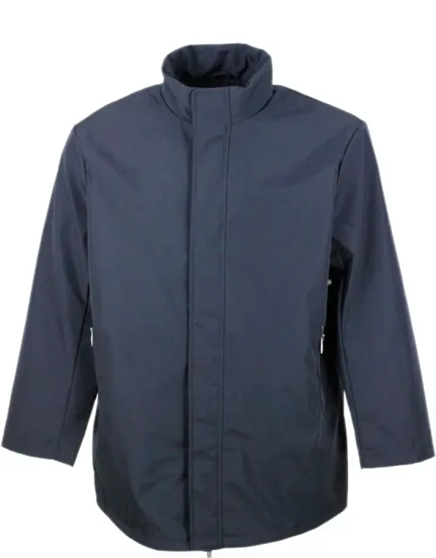 Padded Coat In Waterproof Technical Fabric