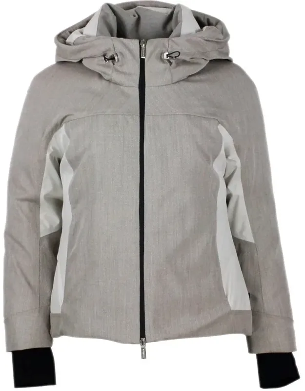 Coat Precious Fabric, Totally Waterproof Nylon Inserts
