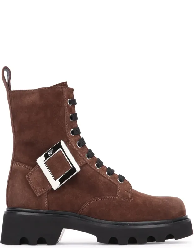 Lace-up Booties