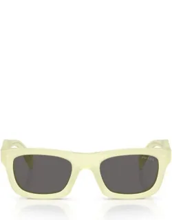 Prada Eyewear Sunglasses Frosted Vanilla Acetate Italy