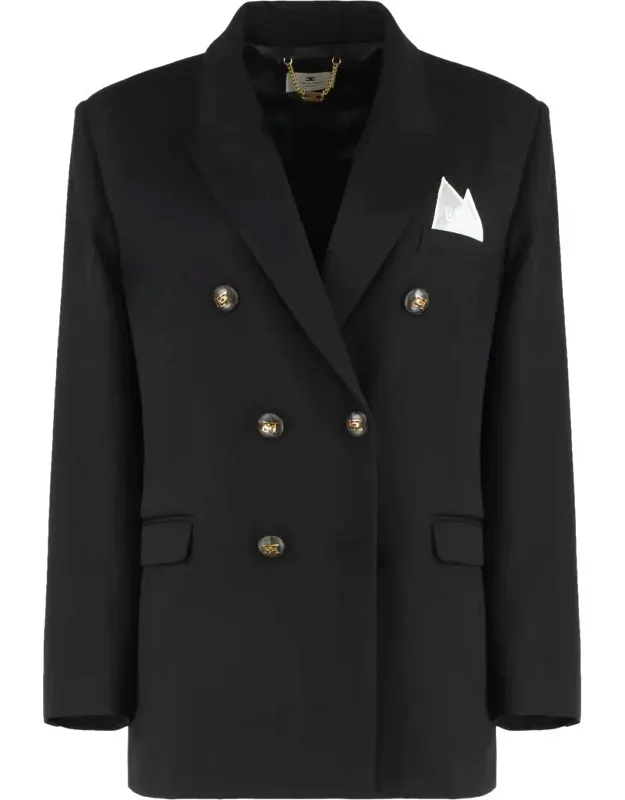Coat In Cotton Gabardine With Pocket