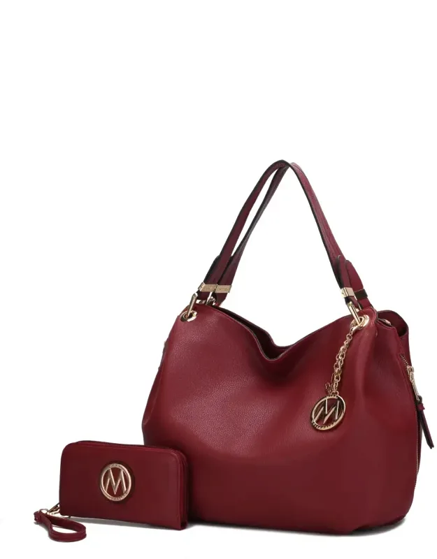 Fabienne Hobo Handbag With Wallet