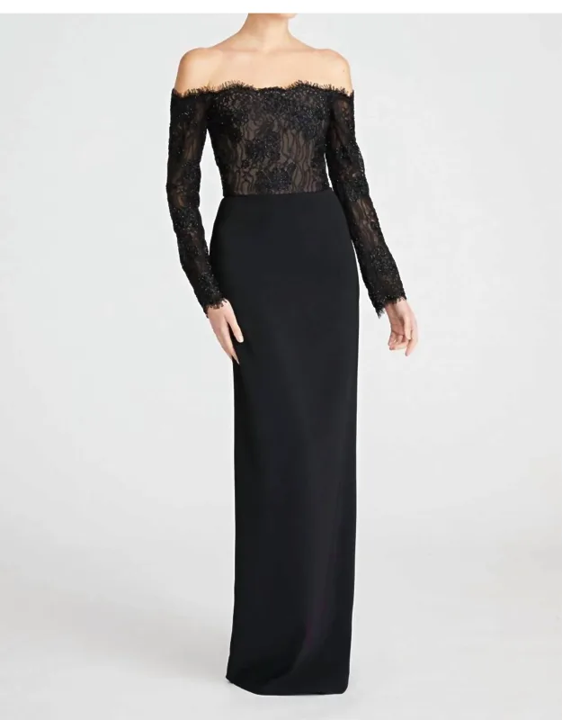 Andrina Lace Off Dress