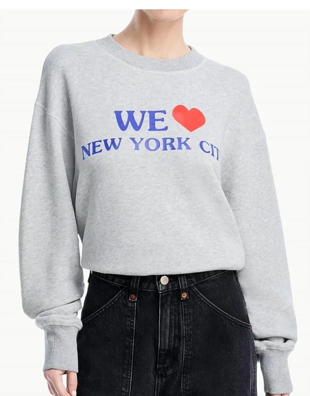 We Heart Nyc Long Sleeve Sweatshirt