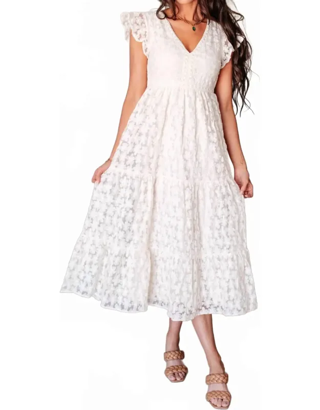 Lace Midi Dress