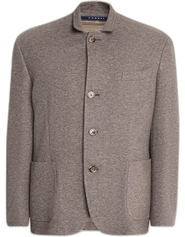 Double-face Cashmere Chore Jacket