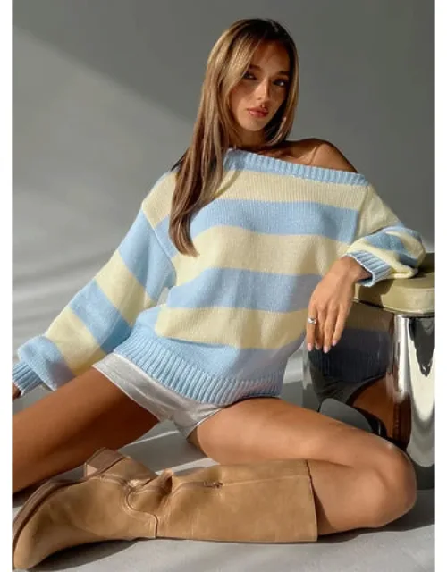 Alvena Off Shoulder Knit Sweater