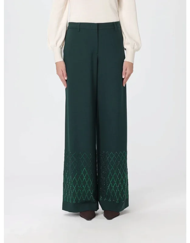 Pants Color Green