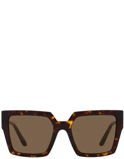 Dolce & Gabbana Eyewear Sunglasses Dg4446b 502/73 Brown Metal/acetate