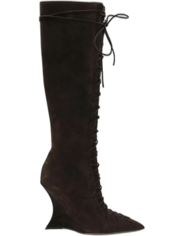 _flat Ankle Boot With Unique Design_