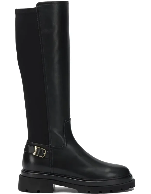 Leather Knee-high Boots