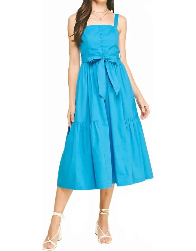 Button Detail Dress