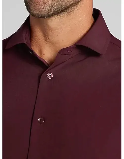 Modern Fit Button Up Shirt