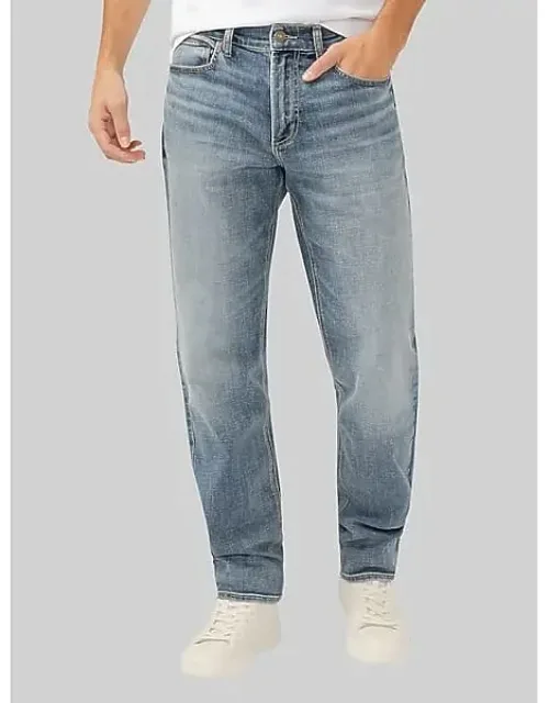 Athletic Fit Tapered Leg Jeans