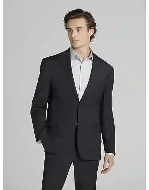 Modern Fit Plaid Suit