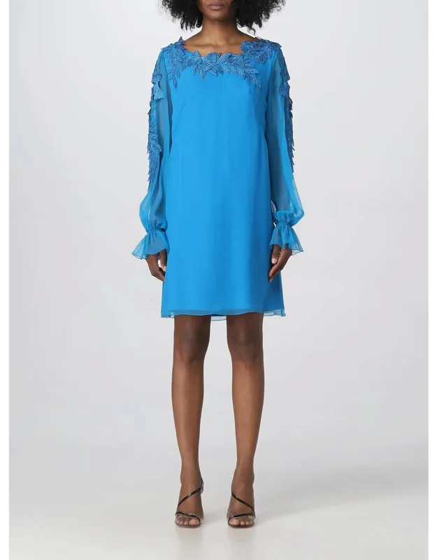 Dress Color Gnawed Blue