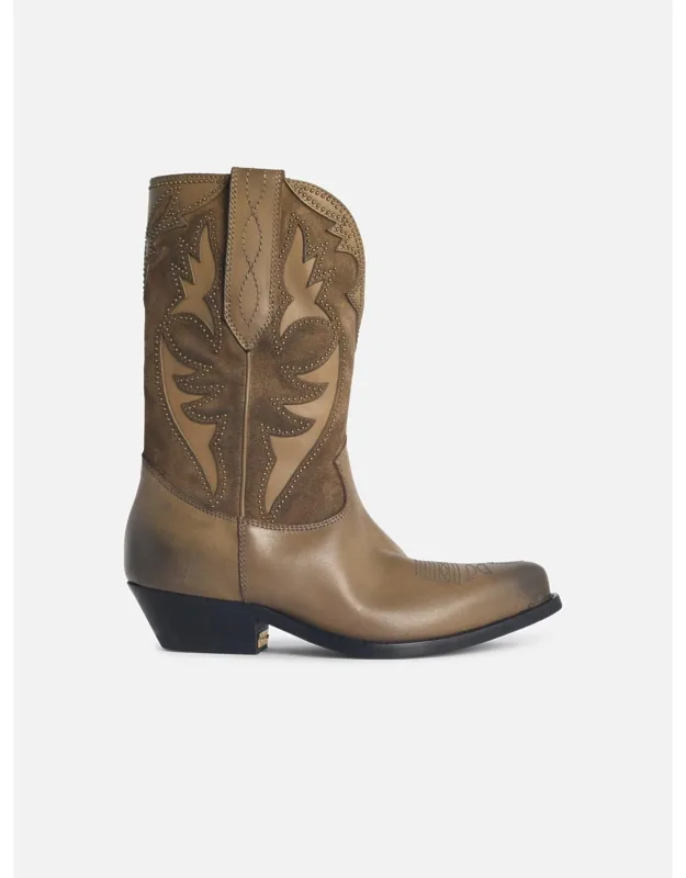 Wish Star Low Leather Boots