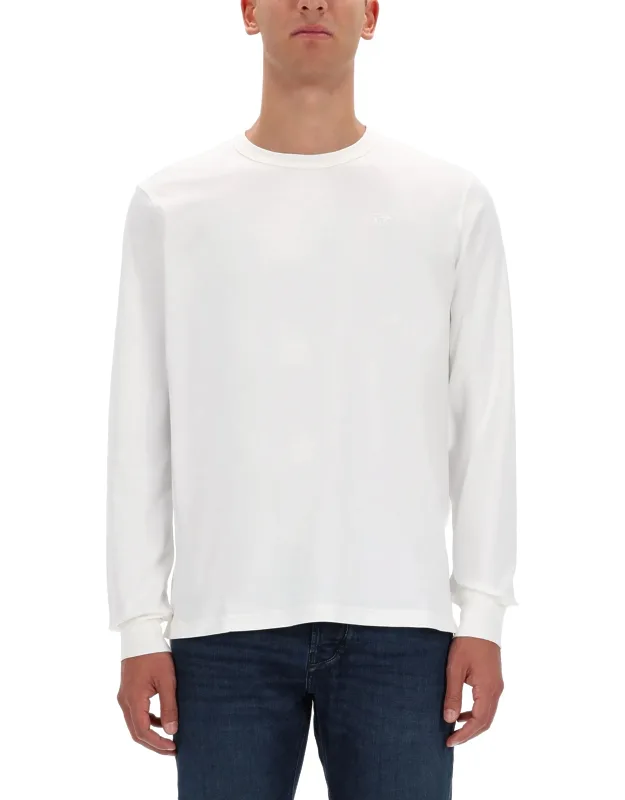 T-shirt With Embroidered Logo