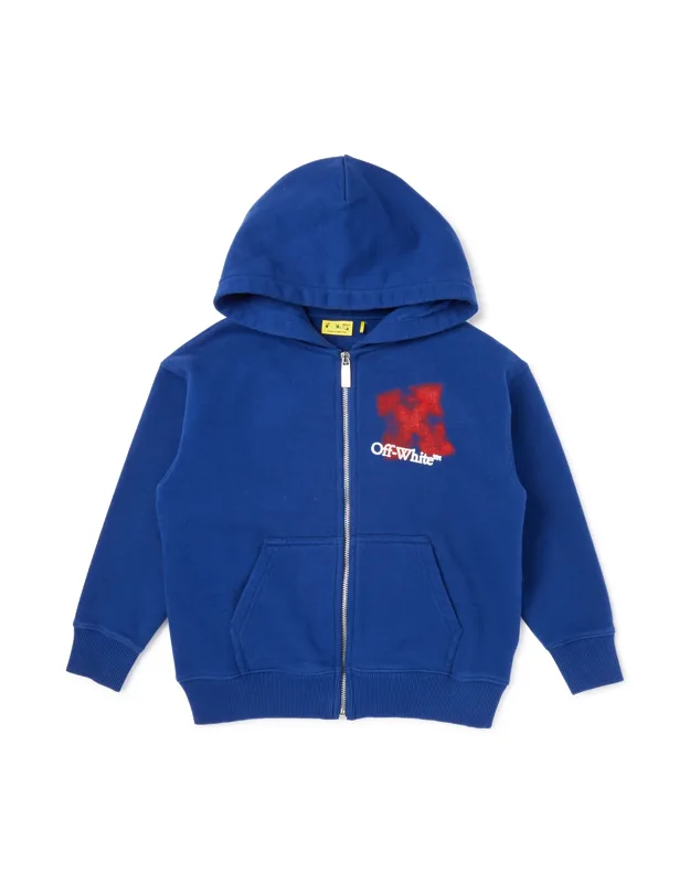 Sweatshirt With "graffiti" Logo