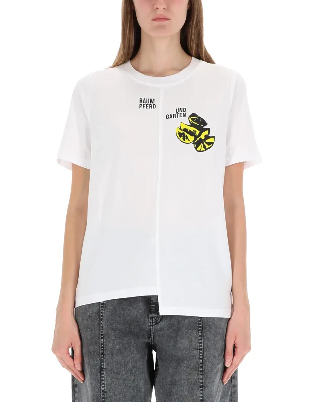 Asymmetrical "jawos" T-shirt