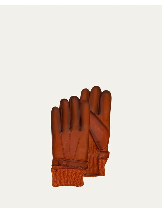 Darius Cashmere-lined Leather Gloves