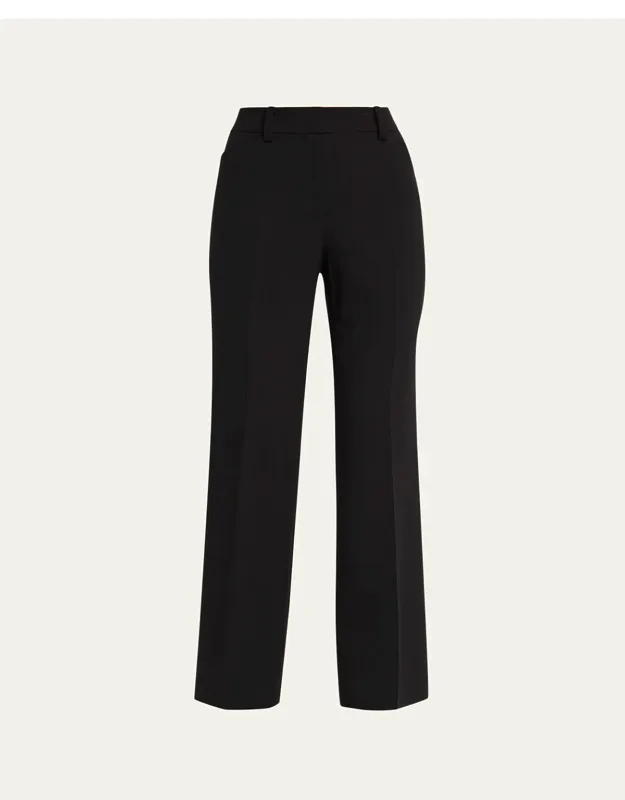 Double-face Stretch Wool Pants