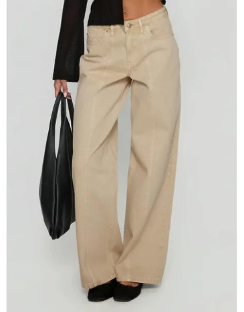 Low Rise Straight Leg Jeans