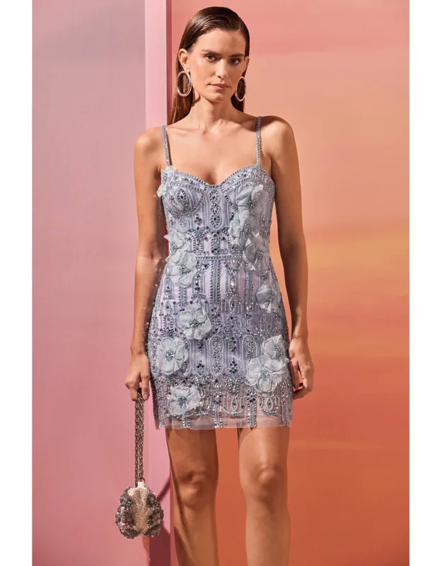 Crystal Moonlight Mini Dress